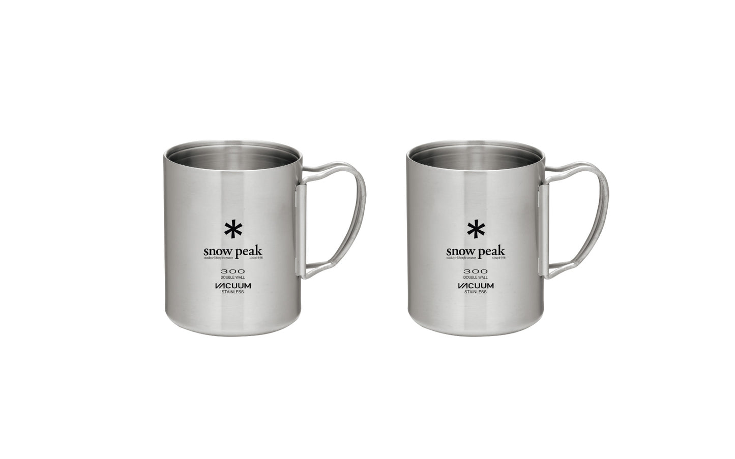 Stainless Vacuum mug 300 2pcs set